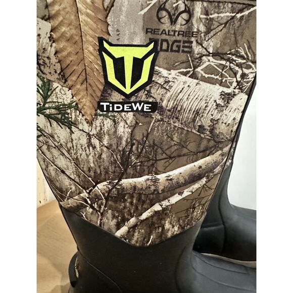 Tidewe Men’s Brown Camo Hunting Boots 400 ThinSulate Ultra Insulation Size 9 main image 7